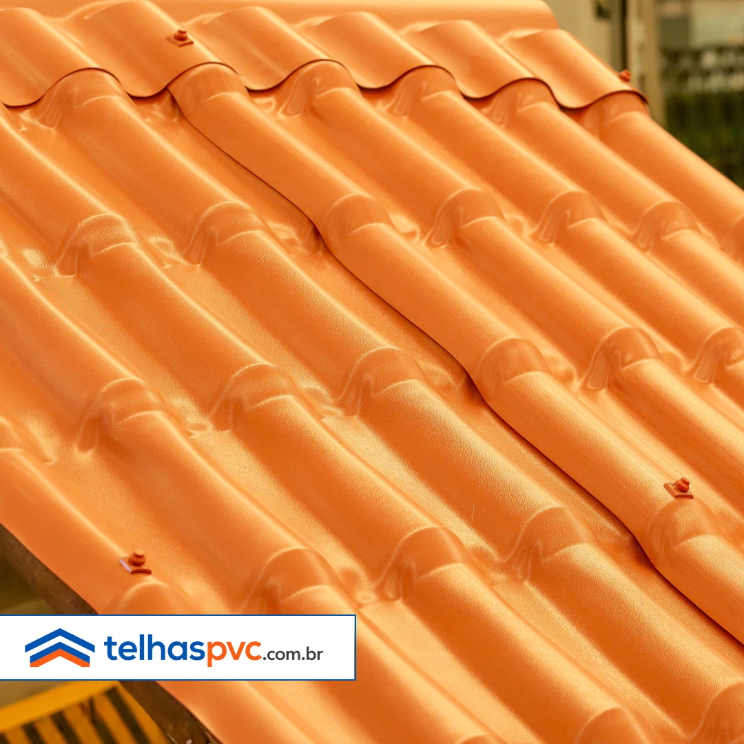 Telha PLAN PVC Ceramica-2,42 X 0,88 - Foto 2