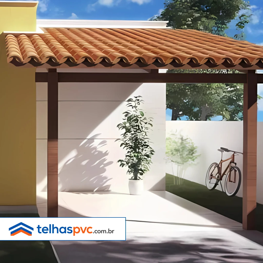 Telha PLAN PVC Ceramica-2,42 X 0,88 - Foto 3